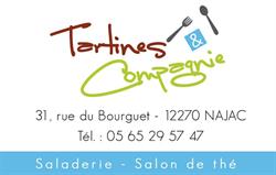 Restaurant Tartines Et Compagnie, Najac - Horaires d'ouverture