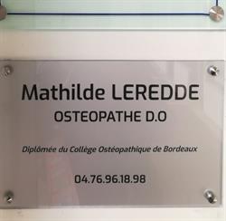 Mathilde LEREDDE Ostéopathe DO et Monitrice de portage, Seyssins - Horaires d'ouverture