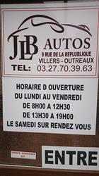 jlb.autos, Villers-Outréaux - Horaires d'ouverture