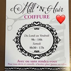MILL ´ N HAIR coiffure & barber, Montceau-les-Mines - Horaires d'ouverture