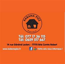 Kabana pizz (Brie C-R), Brie-Comte-Robert - Horaires d'ouverture