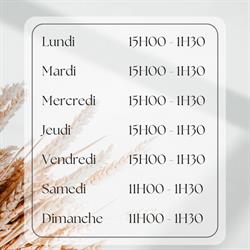 Le Millésimé - Troyes, - Horaires d'ouverture