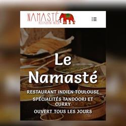 Namasté Restaurant indien Toulouse, - Horaires d'ouverture