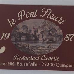 Crêperie Restaurant du Pont Fleuri, Quimperlé - Horaires d'ouverture