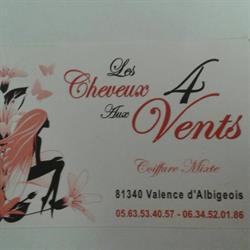 Les Cheveux Aux 4 Vents, Valence-d'Albigeois - Horaires d'ouverture