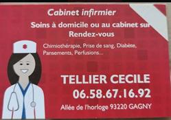 Infirmière Tellier cecile, Gagny - Horaires d'ouverture