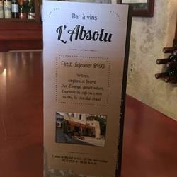 L'Absolu St Émilion - Restaurant - bar & snack, Saint-Émilion - Horaires d'ouverture