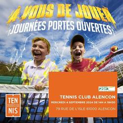 Tennis Club d'Alençon, - Horaires d'ouverture