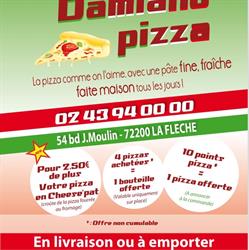 Damiano' Pizza, La Flèche - Horaires d'ouverture