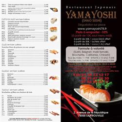 Yamayoshi, Sartrouville - Horaires d'ouverture