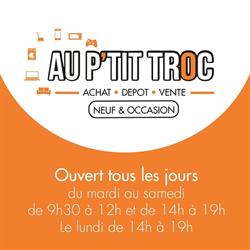 Au P'tit Troc, Laon - Horaires d'ouverture