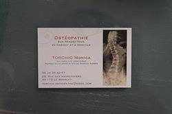Torchio Monica Cabinet d'ostéopathie, Le Bouscat - Horaires d'ouverture