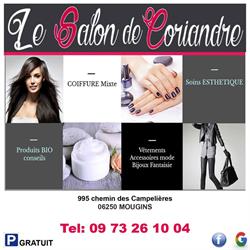 Le Salon de Coriandre, Mougins - Horaires d'ouverture