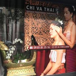 Chi-va Thaï - Massage Thai Paris 16, - Horaires d'ouverture