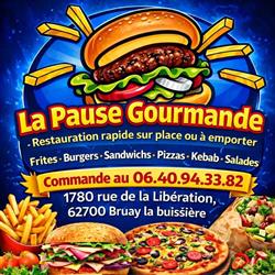 La Pause Gourmande Bruay, Bruay-la-Buissière - Horaires d'ouverture