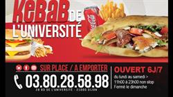 Kébab de L'Université, Dijon - Horaires d'ouverture