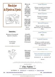 Hôtel Restaurant Chez Valérie, Fessenheim - Horaires d'ouverture