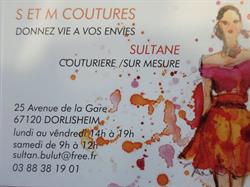 S et M Coutures, Dorlisheim - Horaires d'ouverture