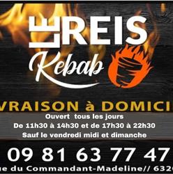 REIS KEBAB, Riom - Horaires d'ouverture