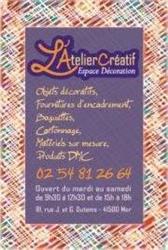 L'ATELIER CREATIF, Mer - Horaires d'ouverture