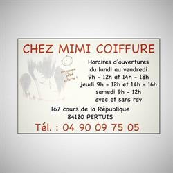 Chez Mimi, Pertuis - Horaires d'ouverture