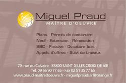 MAITRE D'OEUVRE MIGUEL PRAUD, Saint-Gilles-Croix-de-Vie - Horaires d'ouverture
