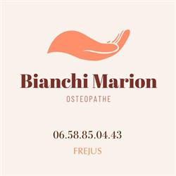 BIANCHI Marion Ostéopathe, Fréjus - Horaires d'ouverture