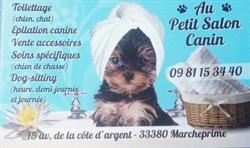 au petit salon canin, Marcheprime - Horaires d'ouverture