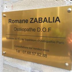 Cabinet d’ostéopathie Romane Zabalia, Bayeux - Horaires d'ouverture