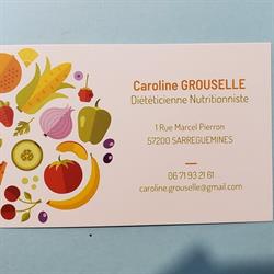 Caroline GROUSELLE Diététicienne nutritionniste Sarreguemines, - Horaires d'ouverture