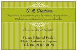 C.M Créations, Ambarès-et-Lagrave - Horaires d'ouverture
