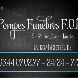 pompes funèbres Marbrerie Fleuriste FOB, Breteuil - Horaires d'ouverture