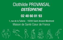 Provansal Clothilde, Saint-Amand-Montrond - Horaires d'ouverture