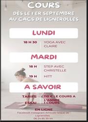 Amicale Laïque Lignerolles, - Horaires d'ouverture