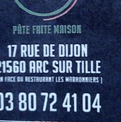 PIZZ'ARC, Arc-sur-Tille - Horaires d'ouverture