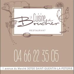 La Cuisine du Boucher, Saint-Quentin-la-Poterie - Horaires d'ouverture