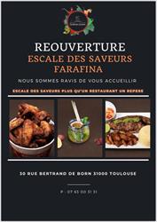 Escale des Saveurs Toulouse, - Horaires d'ouverture