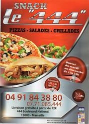 Snack le 444, Marseille - Horaires d'ouverture