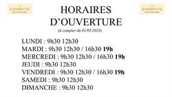 La Coopette, Saint-Privat-la-Montagne - Horaires d'ouverture