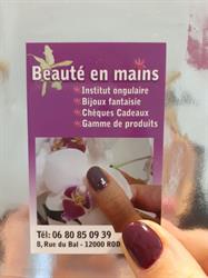 Beauté En Mains, Rodez - Horaires d'ouverture
