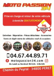 Moto Passion 34, Péret - Horaires d'ouverture