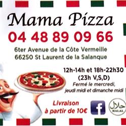 Mama pizza, Saint-Laurent-de-la-Salanque - Horaires d'ouverture