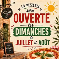 JOAA Pizza, Aiguebelle - Horaires d'ouverture