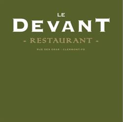 Restaurant Le Devant, Clermont-Ferrand - Horaires d'ouverture