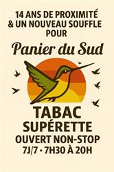 Panier Du Sud ouvert 7/7 NON STOP de 7h30 20h00, Restinclières - Horaires d'ouverture