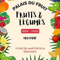 Palais du fruit, Maromme - Horaires d'ouverture