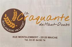 La Craquante du Haut-Doubs, Maîche - Horaires d'ouverture