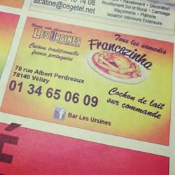 Bar Les Ursines, Vélizy-Villacoublay - Horaires d'ouverture