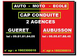 CAP CONDUITE, Aubusson - Horaires d'ouverture