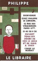 Philippe le libraire, Paris - Horaires d'ouverture